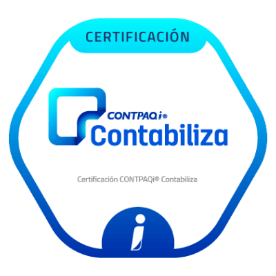 Certificación CONTPAQi — credencial 3 de 13