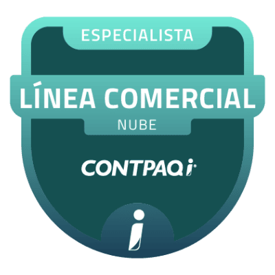 Certificación CONTPAQi — credencial 10 de 13