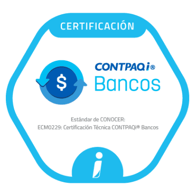 Certificación CONTPAQi — credencial 13 de 13