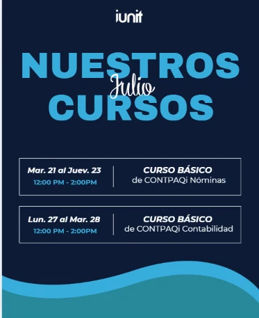 Cartel del curso: Curso básico de CONTPAQi Nóminas