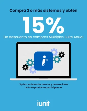 Arte promocional: Compra 2 o más sistemas y obtén 15%